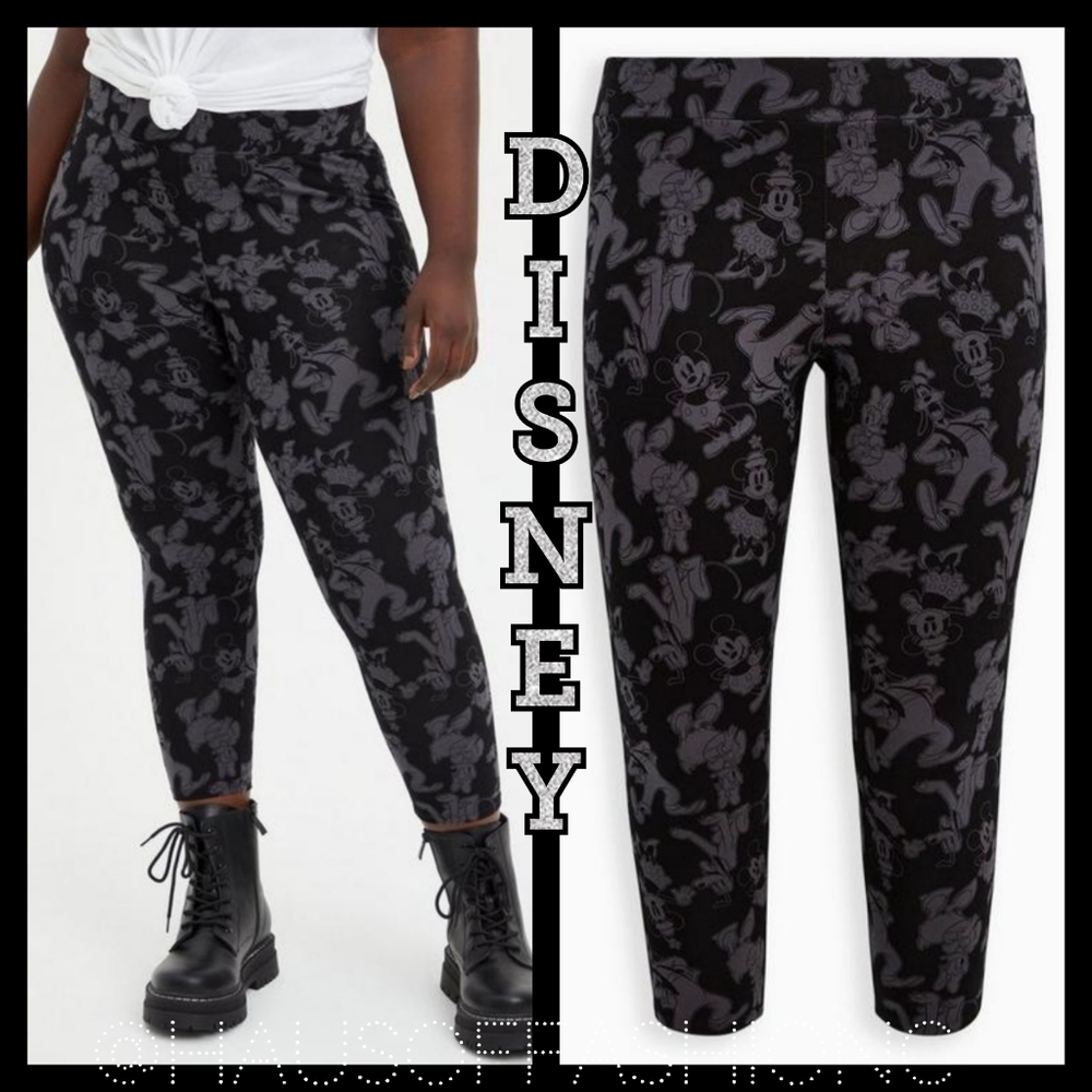 TORRID DISNEY Mickey Mouse & Friends Crop Leggings! NWT!